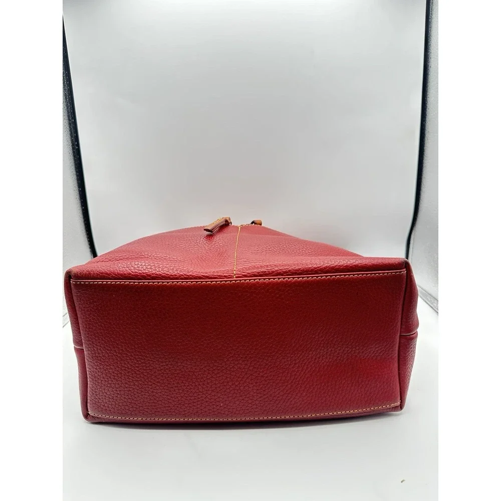 Dooney & Bourke Pink Pebble Dillen Leather Hobo Shoulder Bag
